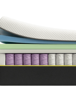 Boxli Hybrid Flex Matras – 6 comfortstanden | Gemaakt in Nederland - Boxli